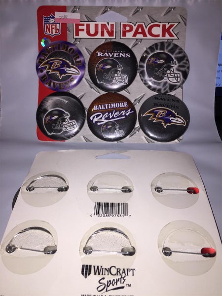 Baltimore Ravens 6 pack buttons