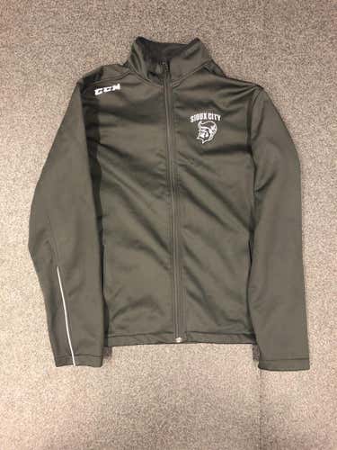 Black Men's Large CCM USHL Jacket
