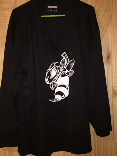 BATTLE CREEK RUMBLE BEES USED PRACTICE JERSEY SIZE XL #13