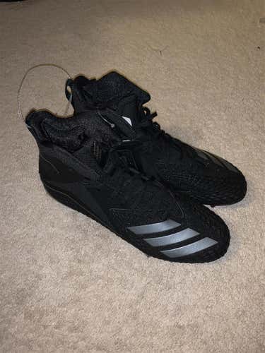 New Adidas Freak X Carbon Black Mid Football Cleats