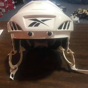 White New Small Reebok 8K Pro Stock Helmet