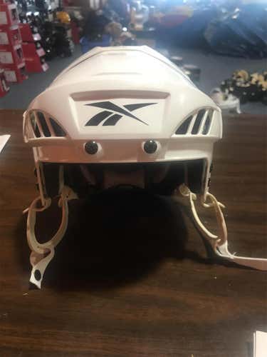 White New Small Reebok 8K Pro Stock Helmet