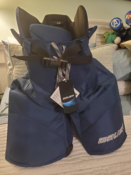 Blue Senior New Large Bauer Nexus Custom Pro Hockey Pants Pro Stock
