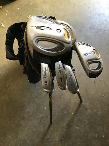 Used Walter Hagen Jr Hagen 7 Piece Golf Junior & Teen Package Sets