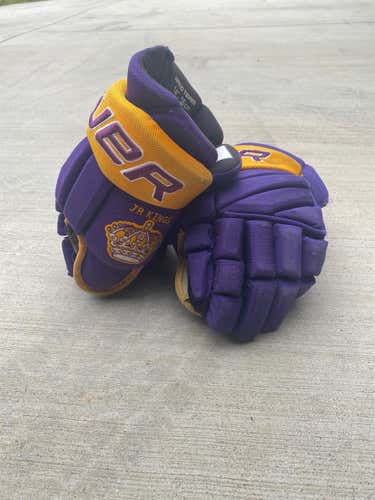 Purple Used Bauer Vapor Pro Team 14"  Gloves