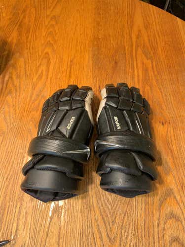 Black Used Nike Vapor Elite 13" Lacrosse Gloves