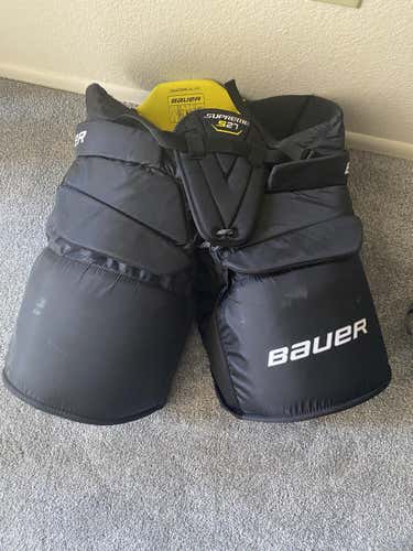 Senior Used Medium Bauer Supreme S27 Hockey Goalie Pants