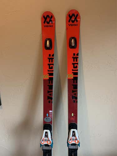 Used 2019 Volkl Racetiger GS With Bindings Skis