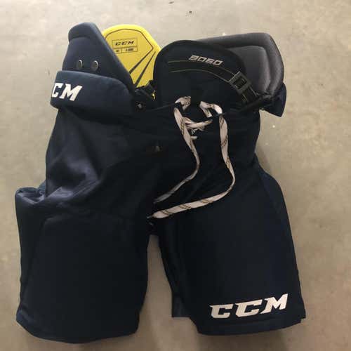 Blue Used XL CCM Tacks 9060 Hockey Pants