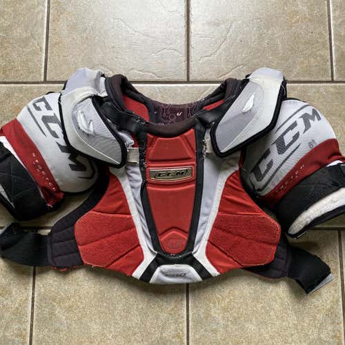 Used Large CCM U+ Pro Stock Shoulder Pads