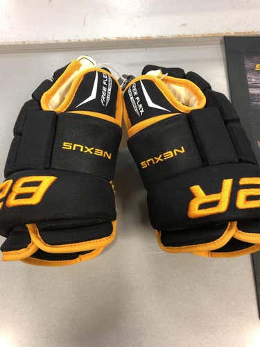 Yellow New Bauer Nexus 13" Gloves
