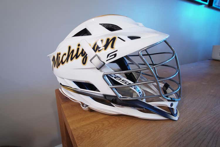 Used MICHIGAN Cascade S Helmet (White)