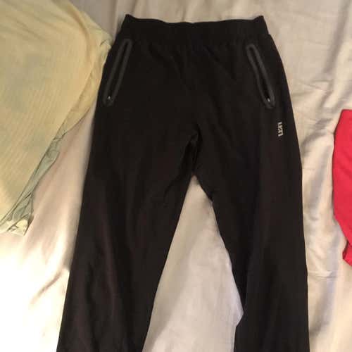 Black Men's Second Skin Athletic Pants