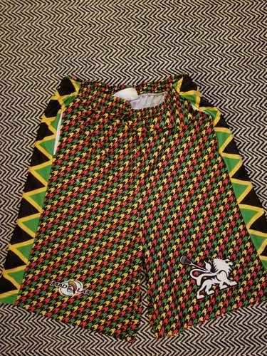 MADGear Rasta Lax Shorts - XL