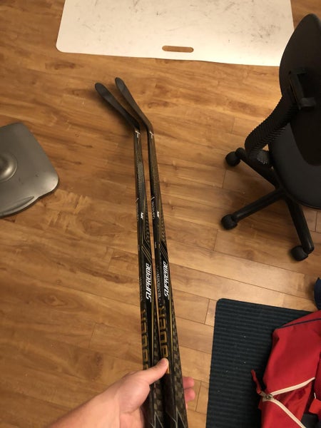 New Senior Bauer Left Hand Supreme 1S Hockey Stick Mid Pattern Pro Stock