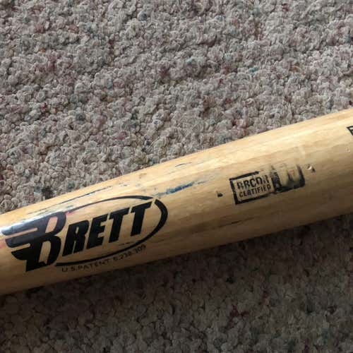 Brett BBCOR  Wood 33" Bat