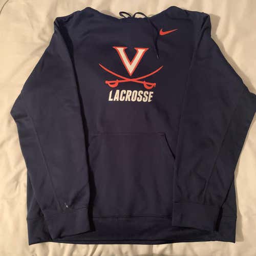 University Of Virginia Lacrosse Nike Thermafit Hoodie