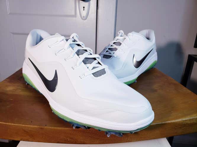 Nike React Vapor 2 Golf Shoes White/Green Glow