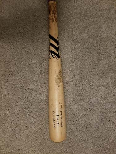 Used High School/College Marucci VW10 Wood Bat (-3) 28 oz 31"