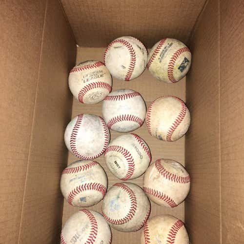 Used Other 12 Pack (1 Dozen) Baseballs