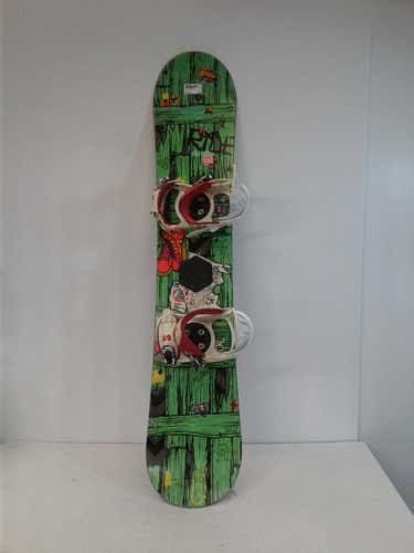 Used Ride Lowrider 135 Cm Snowboard Mens Combo