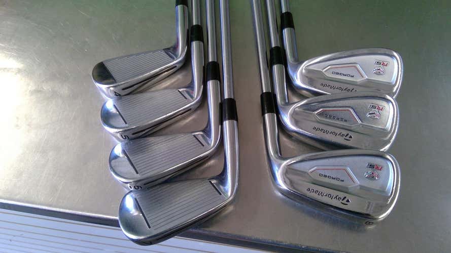 Men's TaylorMade Right Handed RSi TP Iron Set Extra Stiff Flex Steel 4-PW