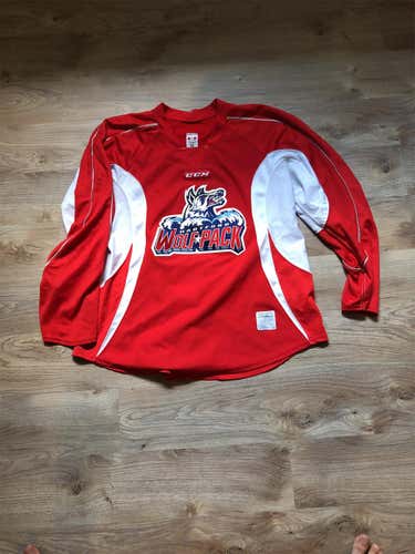 Pro Stock Hartford Wolfpack Practice Jersey Size 54