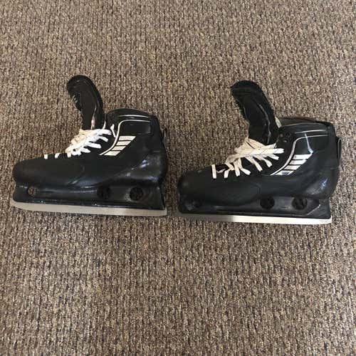 Used True Custom Pro Regular Width Pro Stock Size 10 Hockey Goalie Skates