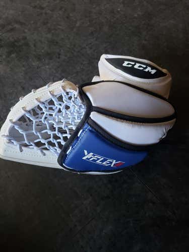 White Youth Used CCM Regular Yflex