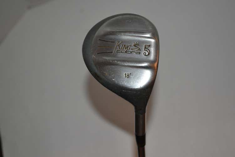 Used Right Handed King Cobra 5 wood w/ regular flex steel shaft loft 18°