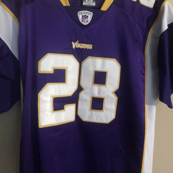 Purple Adrian Peterson Minnesota Vikings Men's Size 50 Reebok Jersey