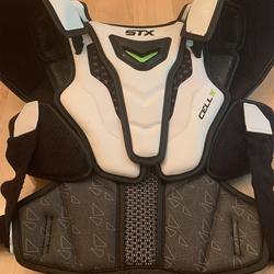 Used (only Twice) Large STX Cell IV Shoulder Pads
