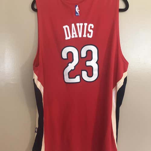 Red Anthony Davis New Orleans Pelicans  Men's XL Adidas Jersey