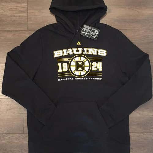 Boston Bruins Majestic Hoodie Large