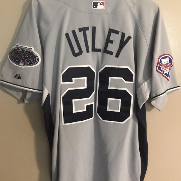 Chase Utley National League All Star Game Men's Large Majestic Jersey