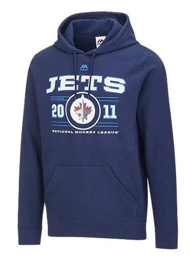 Winnipeg Jets Majestic Hoodie Medium