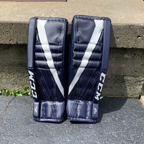 Used 28 + 1” CCM E-Flex E3.5 Leg Pads