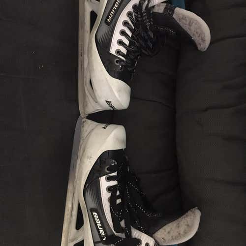 Used Bauer Reactor 6000 Regular Width Size 8.5 Goalie Skates