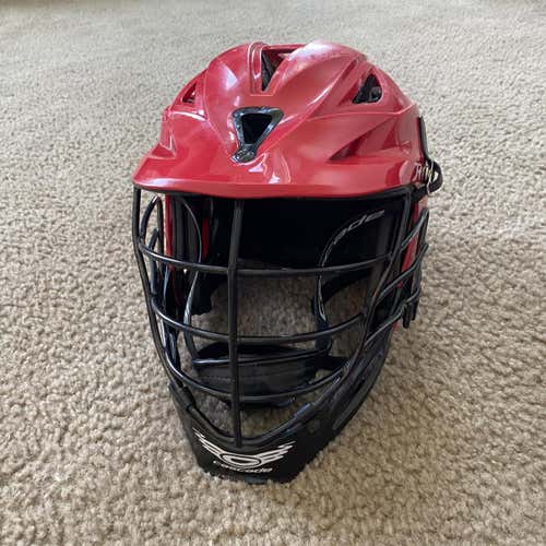 Red Used Player's Cascade R Helmet