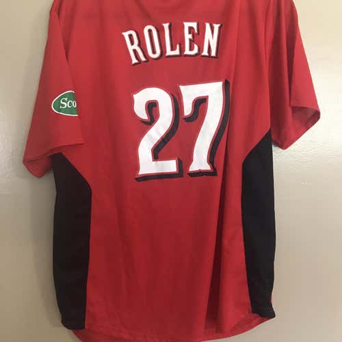 Red Scott Rolen Cincinnati Reds SGA  Men's XL Jersey