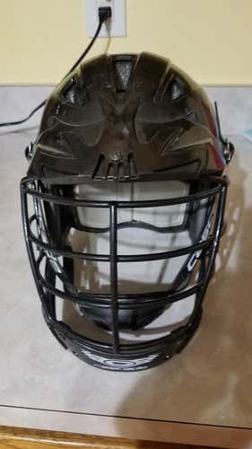 Black Used Youth Player's Cascade CS-R Youth Helmet