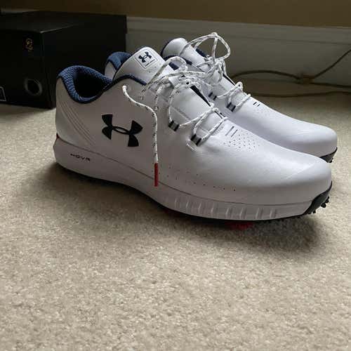 White Men's Size 11.5 (Women's 12.5) Under Armour Golf Shoes