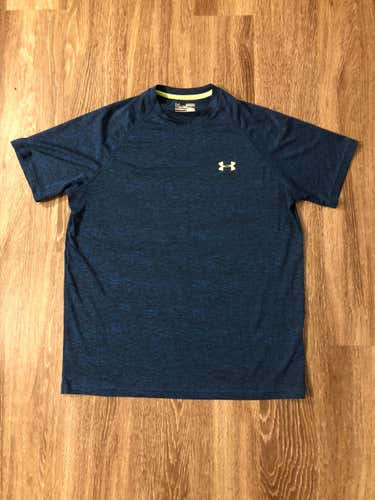 Under Armour Midnight Blue Compression Shirt - Adult Medium