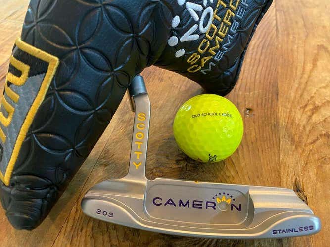 CUSTOM Scotty Cameron 2004 Studio Stainless Newport Beach 34" Putter Lakers 2401