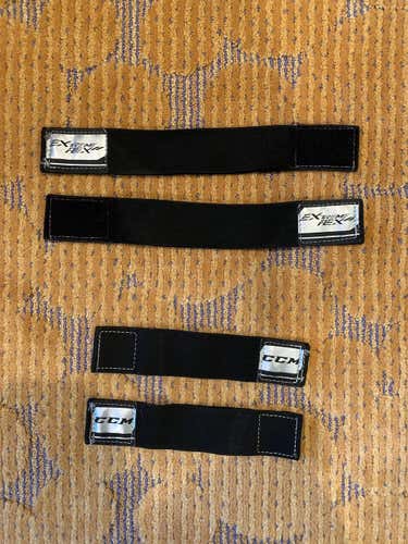 New CCM Leg Pad Straps