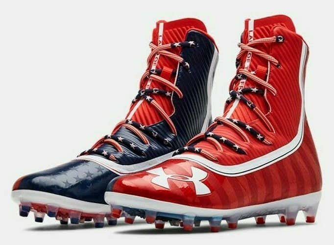 new mens 7 Under Armour highlight MC limited edition USA stars stripes
