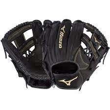 Black New Adult Mizuno Right Hand Throw Infield MVP Prime Baseball Glove 11.25"