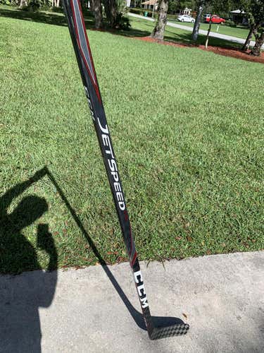 Used once Senior CCM jetspeed ft2 Left Hand Hockey Stick