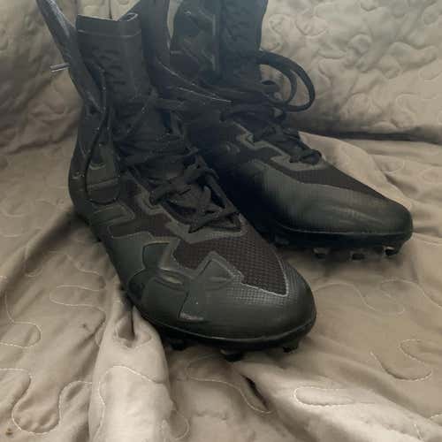 Black Unisex Size 9.0 (Women's 10) High Top