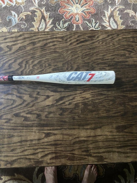 Used Kid Pitch (9YO-13YO) 2017 USSSA Certified Marucci Alloy CAT 7 Bat (-5) 27 oz 32"